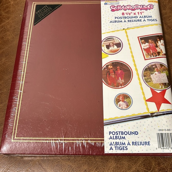 Vgt. Westrim Crafts Memory Forever 8.5”X11” Scrapbooking Album-Simulated Leather - Picture 2 of 11